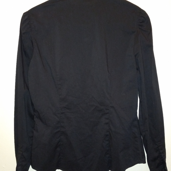 Jacob classic Black Button Down Shirt 👚 - Picture 3 of 4